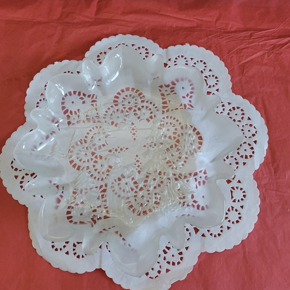 Vintage Mikasa Christmas Story Bon Bon Plate 9 3/4" - Picture 7 of 8